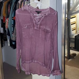 Purple blouse